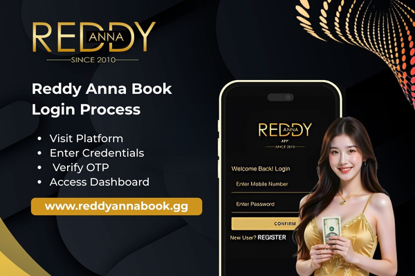 Reddy Anna Book Login Process