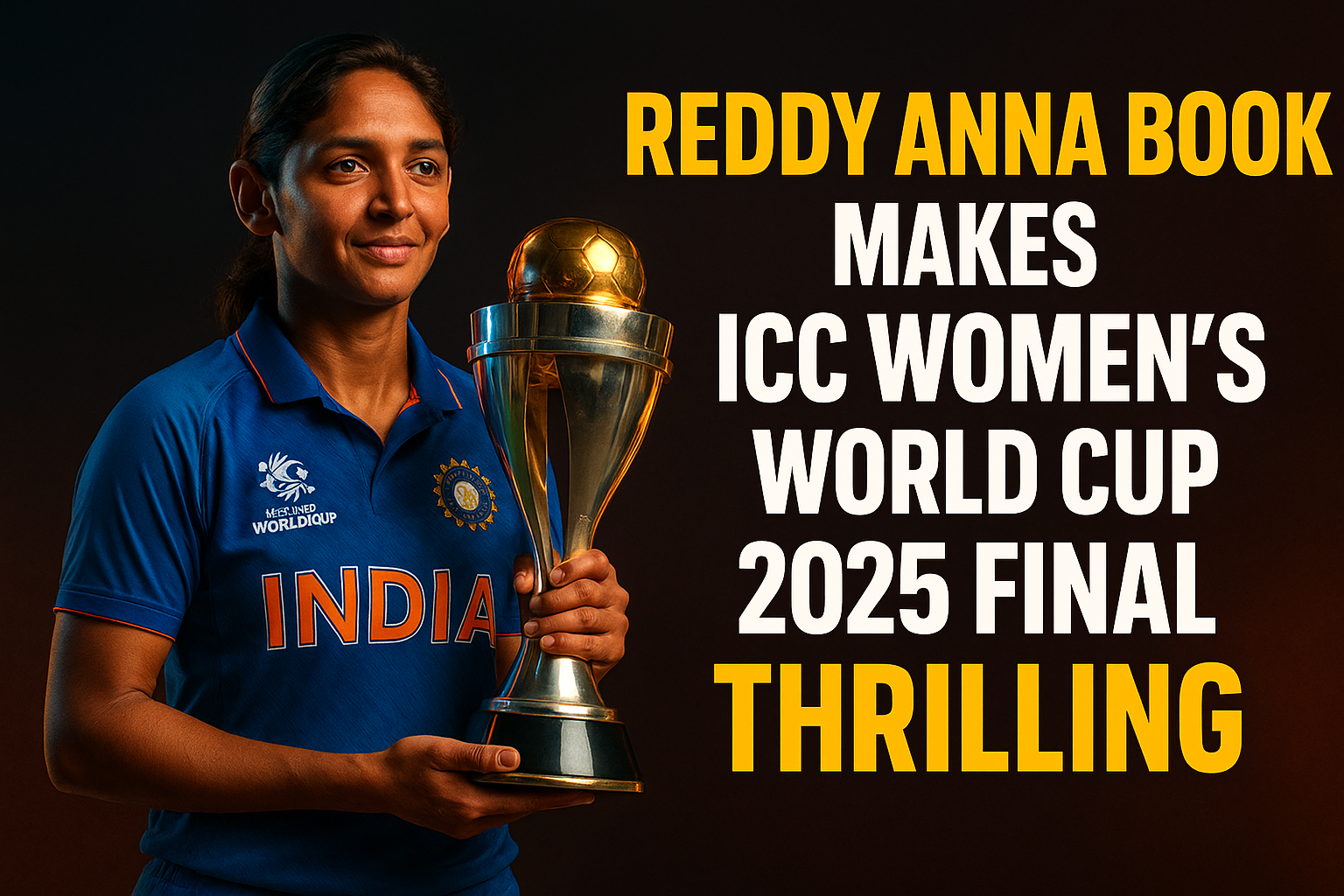 reddy anna book womens Won ICC Final Match